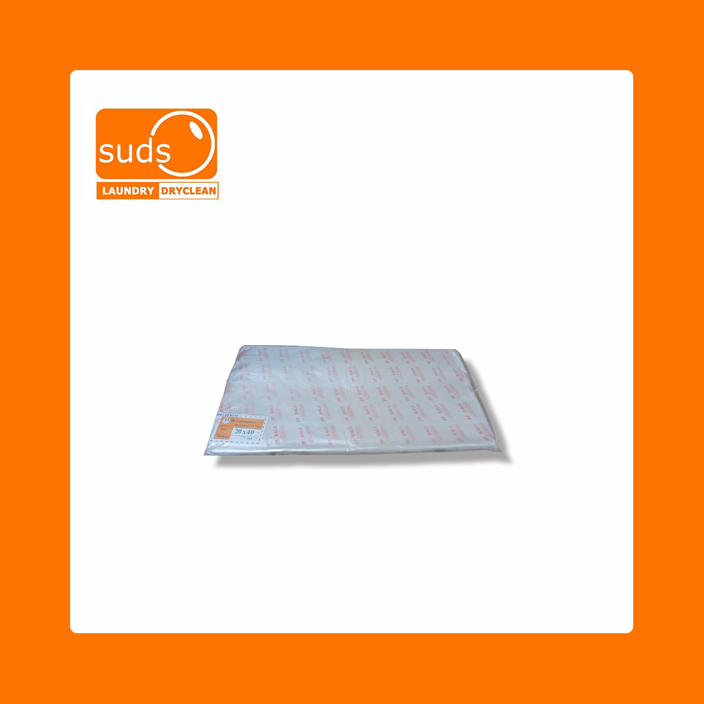 PLASTIC- 20 X 40 (100'S) - FLAT